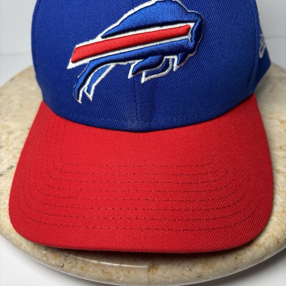 New Era Buffalo Bills 9Forty The‎ League Blue Adjustable Strap Hat Cap - Picture 6 of 11